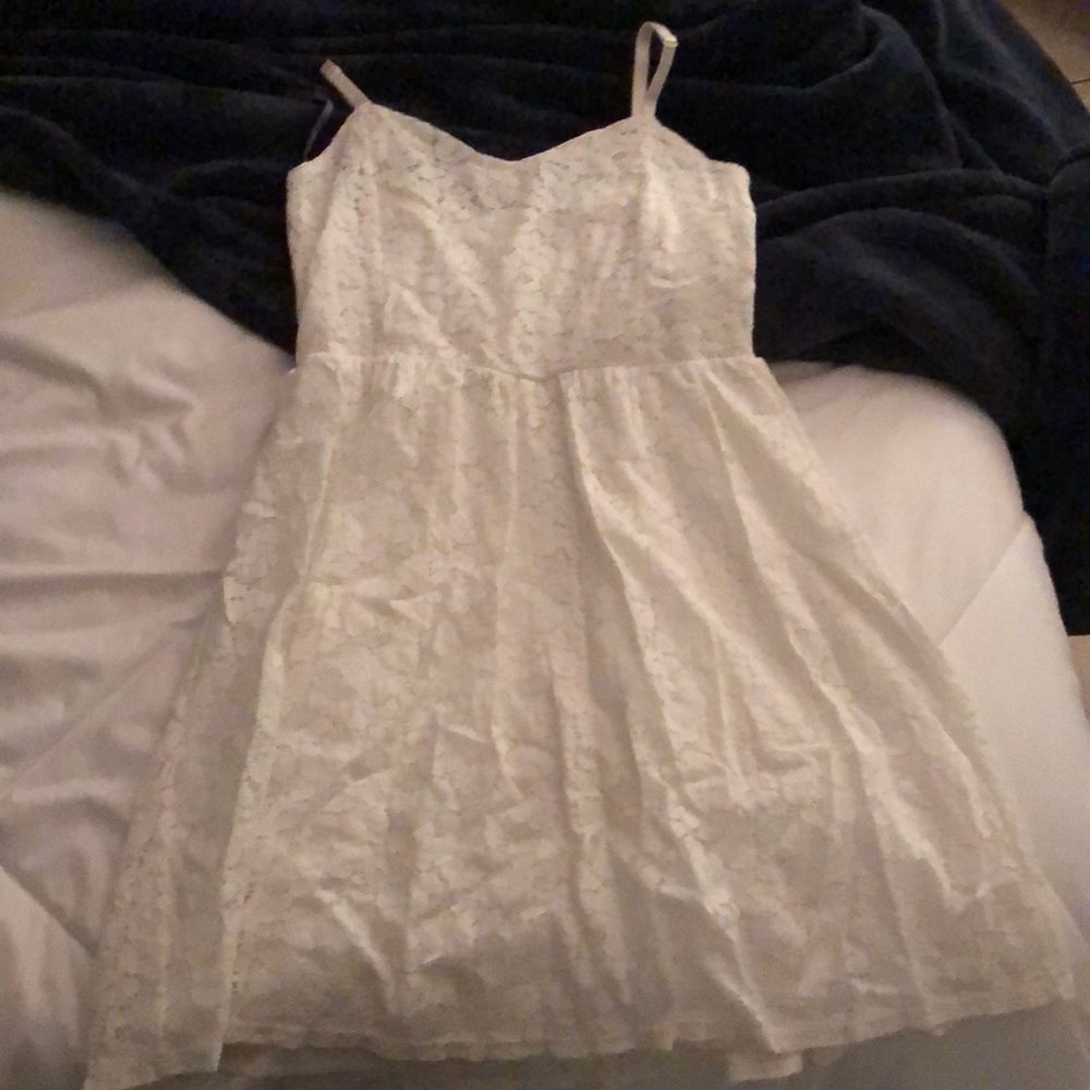 white dress